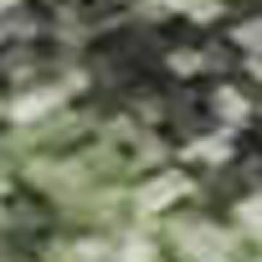 Artichoke Green And Purple Floral Washable Area Rug With UV Protection Photo 2