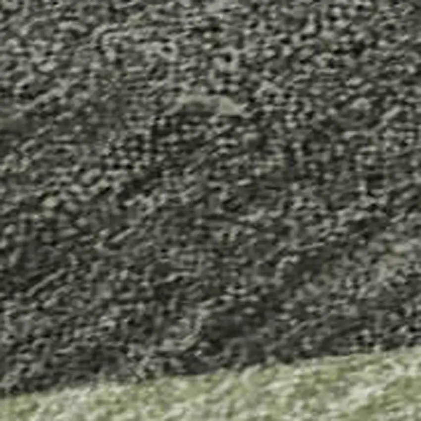 Artichoke Green Aqua And Ivory Geometric Washable Area Rug With UV Protection Photo 7