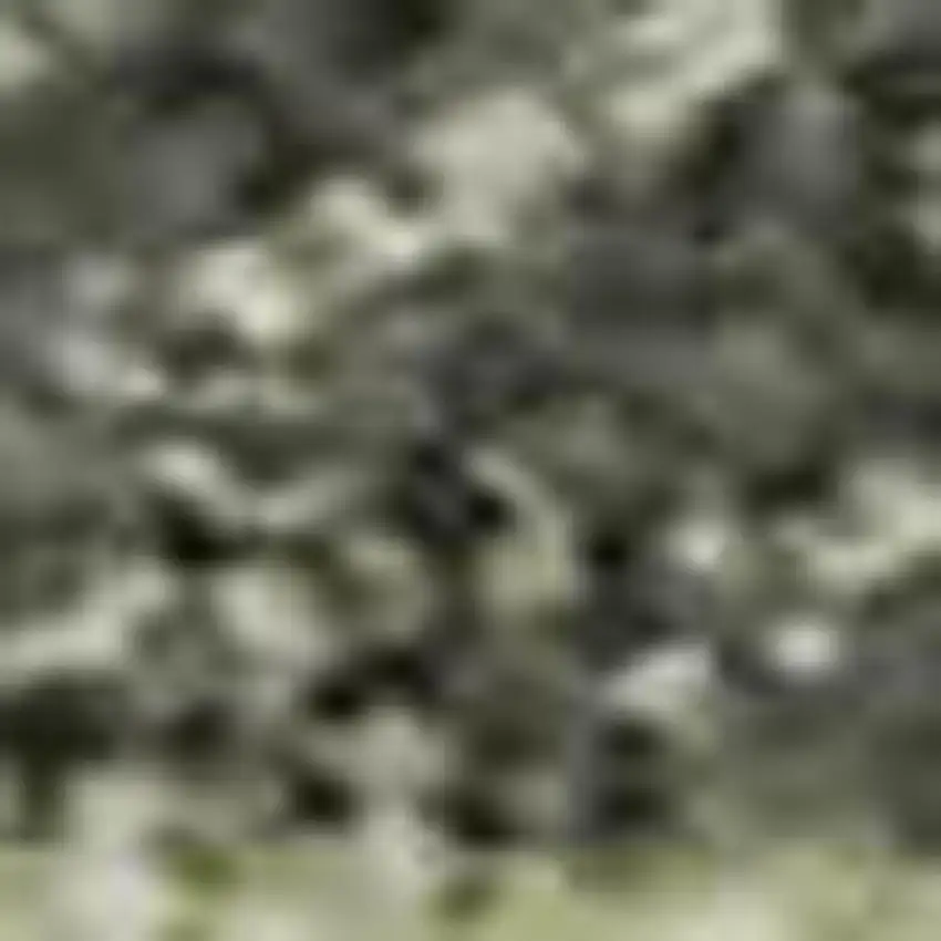 Artichoke Green Aqua And Ivory Geometric Washable Area Rug With UV Protection Photo 3