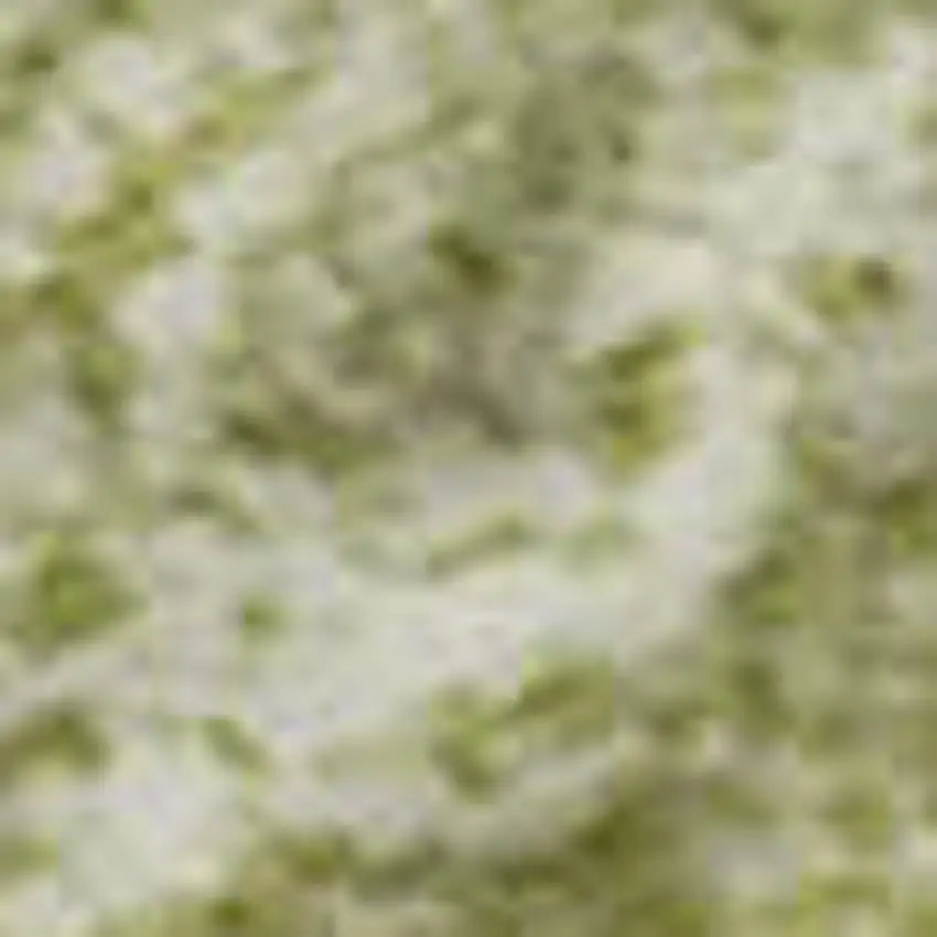 Artichoke Green Ivory And Beige Striped Washable Area Rug With UV Protection Photo 3