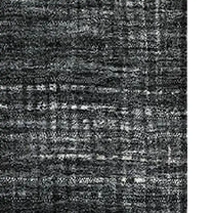 Artichoke Green Silver And Gray Geometric Washable Area Rug With UV Protection Photo 2