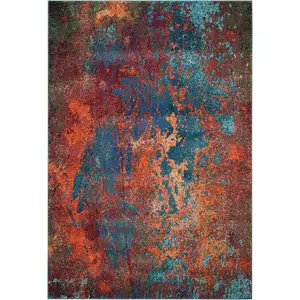 Photo of Atlantic Abstract Non Skid Area Rug