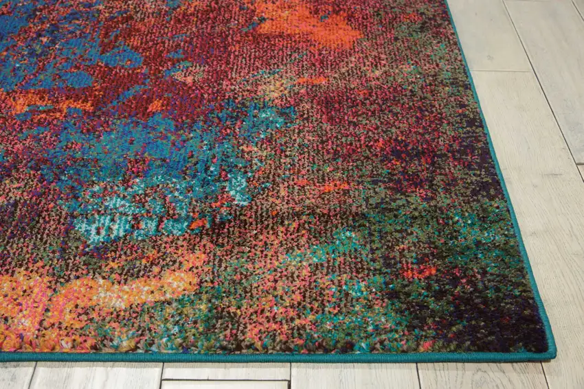 Atlantic Abstract Non Skid Area Rug Photo 9