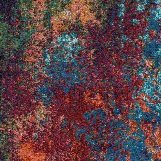 Atlantic Abstract Power Loom Non Skid Area Rug Photo 2