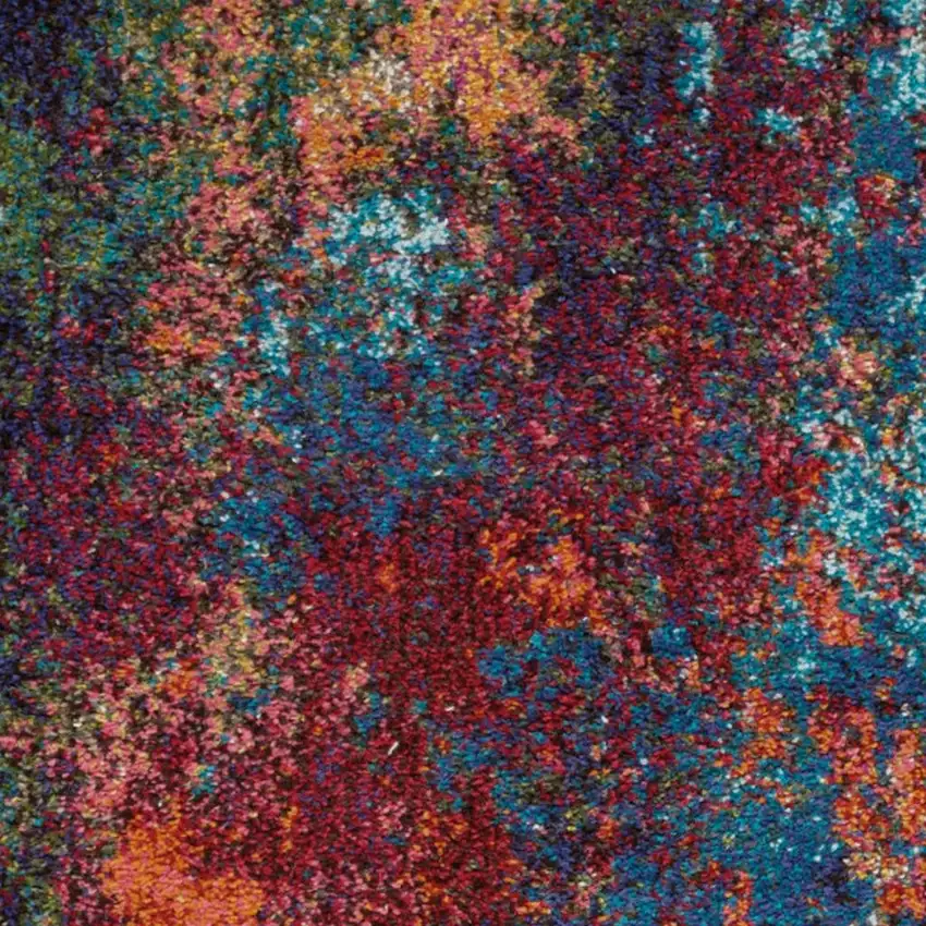 Atlantic Abstract Power Loom Non Skid Area Rug Photo 2