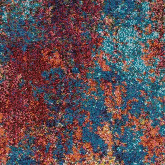 Atlantic Abstract Power Loom Non Skid Area Rug Photo 2