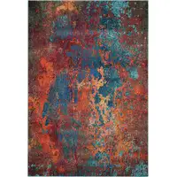 Photo of Atlantic Abstract Power Loom Non Skid Area Rug