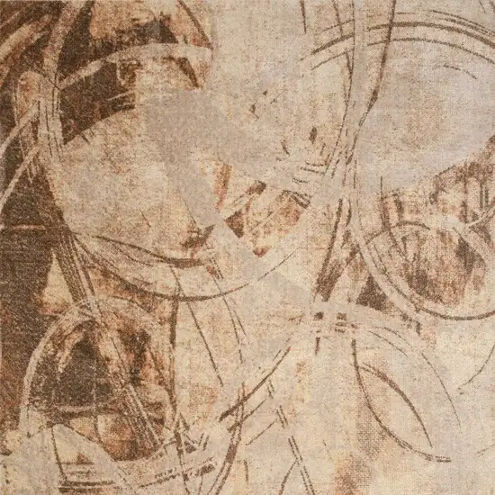 Beige Abstract Area Rug Photo 3