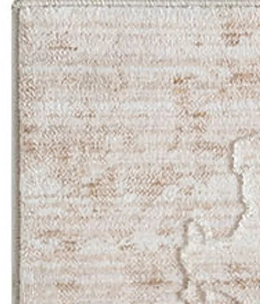Beige Abstract Area Rug Photo 4