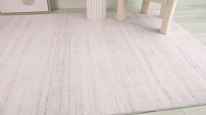 Beige Abstract Area Rug Photo 5