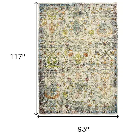 Beige and Ivory Area Rug Photo 8