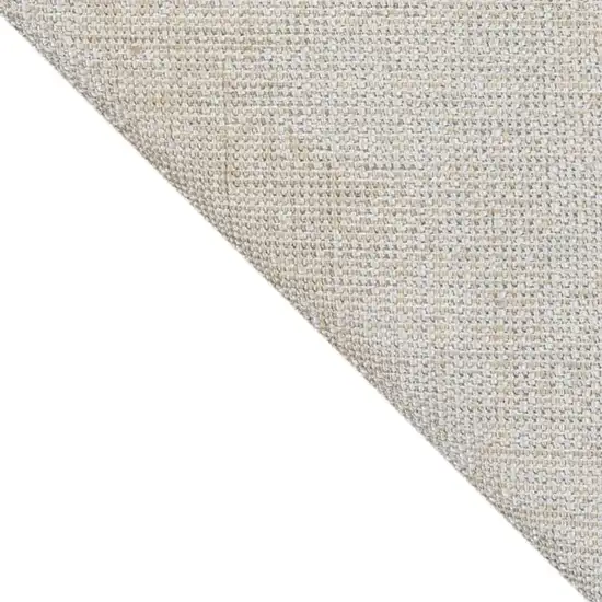 Beige Abstract Power Loom Area Rug Photo 2