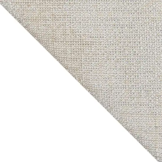 Beige Abstract Power Loom Area Rug Photo 2