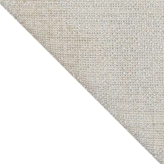 Beige Abstract Power Loom Area Rug Photo 2