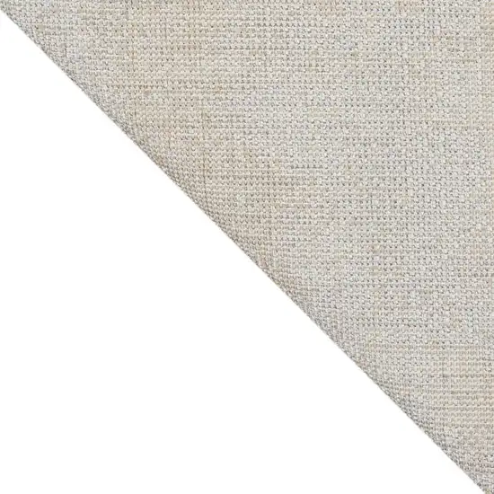 Beige Abstract Power Loom Area Rug Photo 3