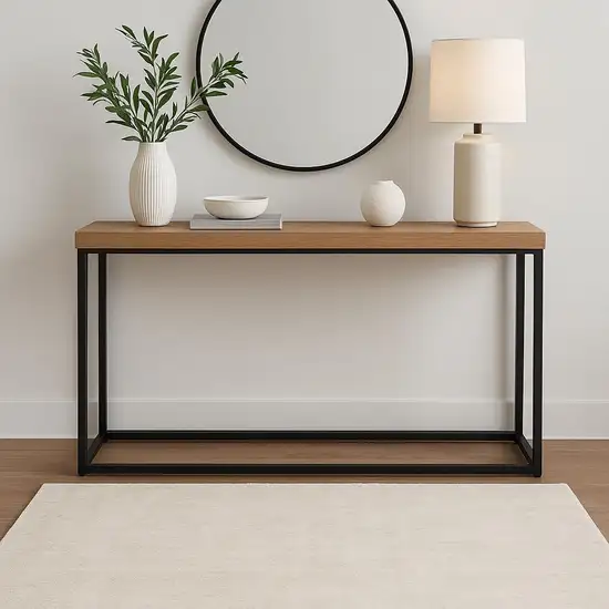 Beige Abstract Shag Distressed Area Rug Photo 1