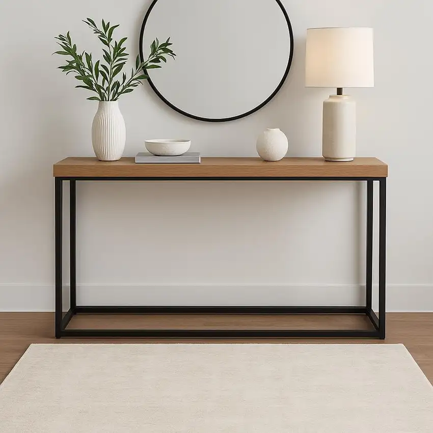 Beige Abstract Shag Distressed Area Rug Photo 1