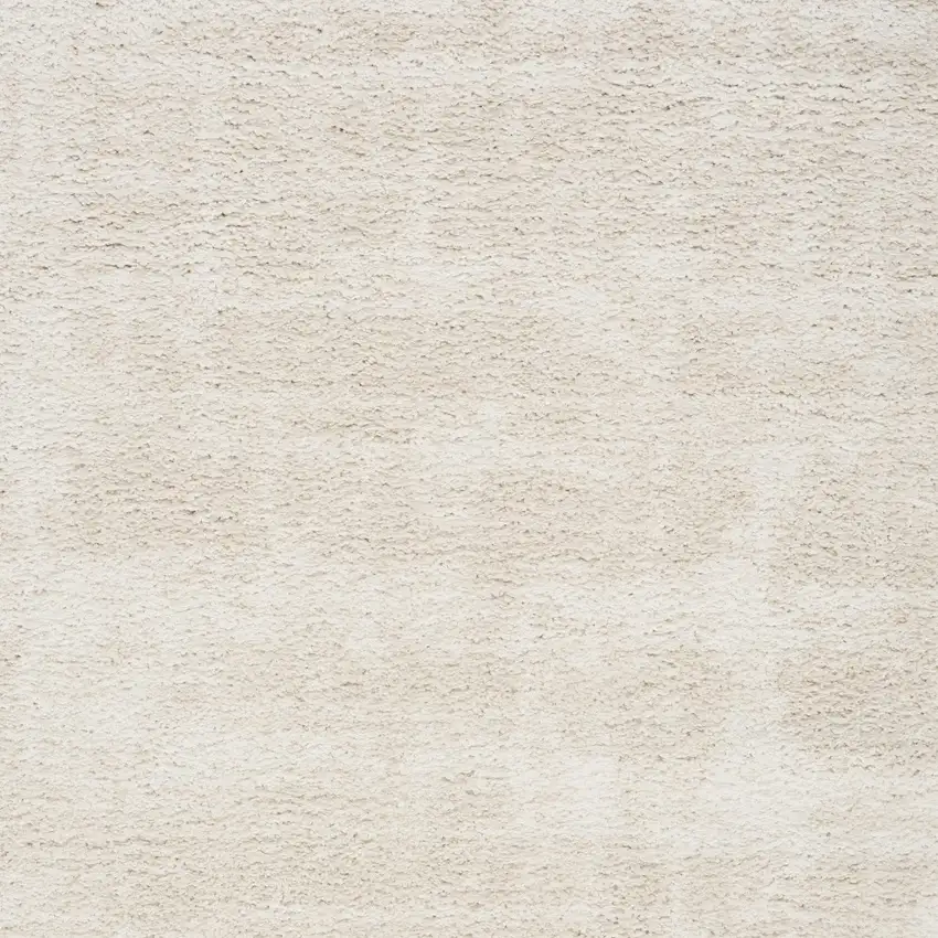 Beige Abstract Shag Distressed Area Rug Photo 9