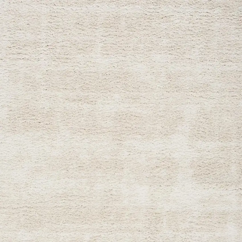 Beige Abstract Shag Distressed Area Rug Photo 2