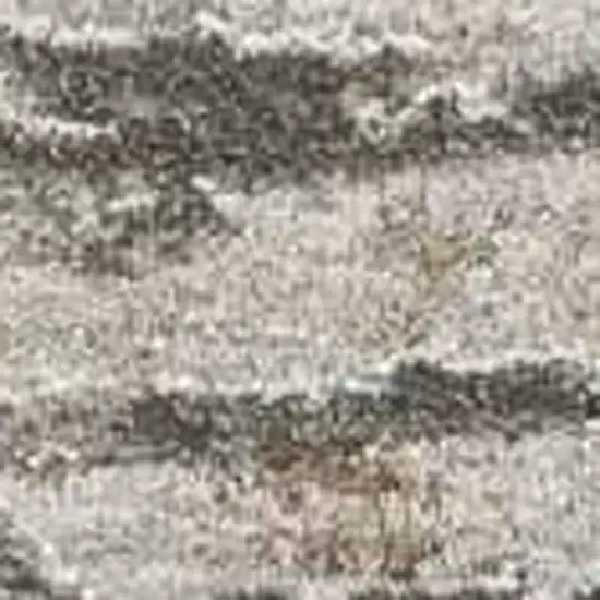 Beige Abstract Stain Resistant Area Rug Photo 3