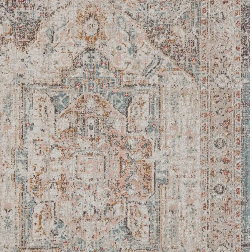 Beige Indoor Outdoor Area Rug Photo 4