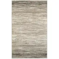 Photo of Beige Abstract Striations Area Rug