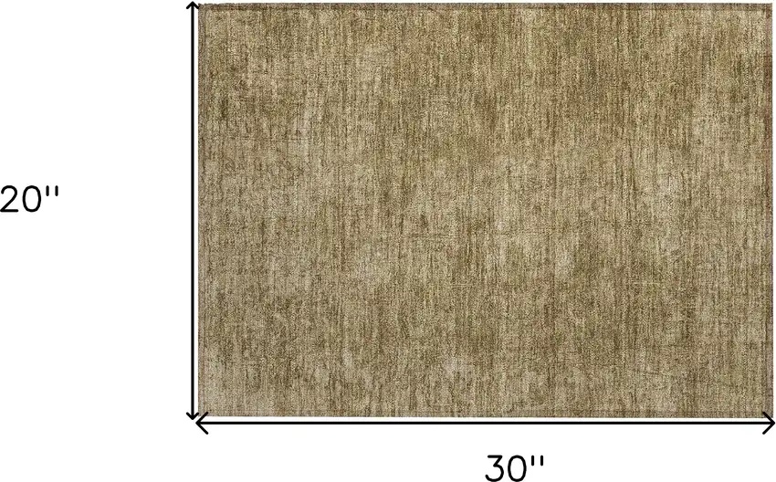Beige Abstract Washable Non Skid Indoor Outdoor Area Rug Photo 3