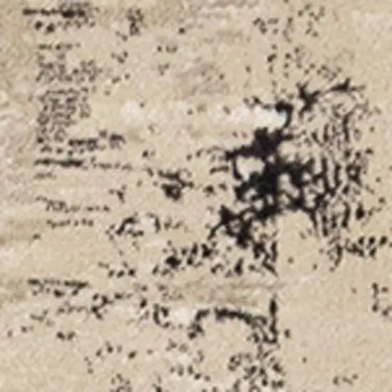 Beige And Black Area Rug Photo 4
