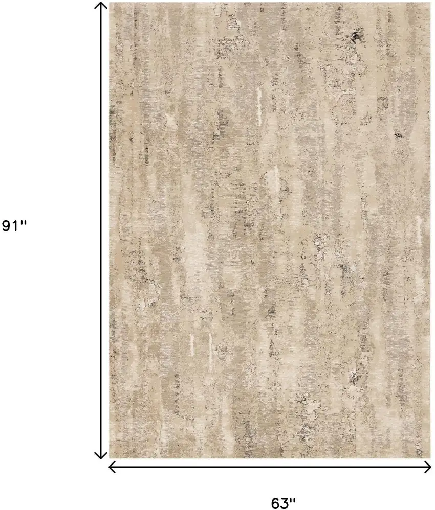 Beige And Black Area Rug Photo 3