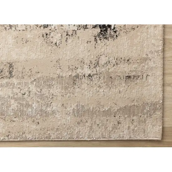 Beige And Black Area Rug Photo 9