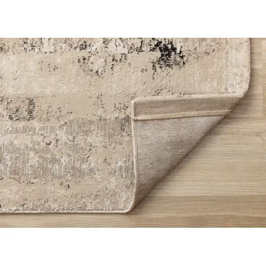 Beige And Black Area Rug Photo 8