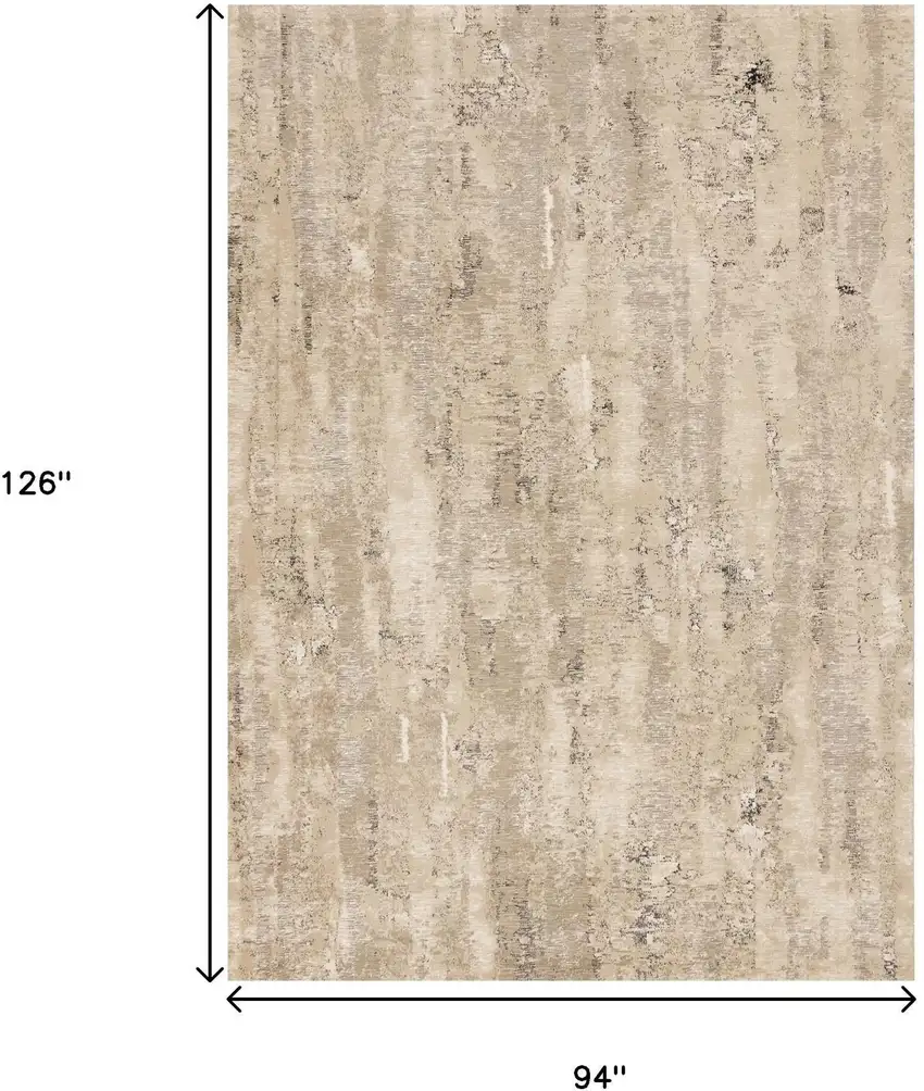 Beige And Black Area Rug Photo 3