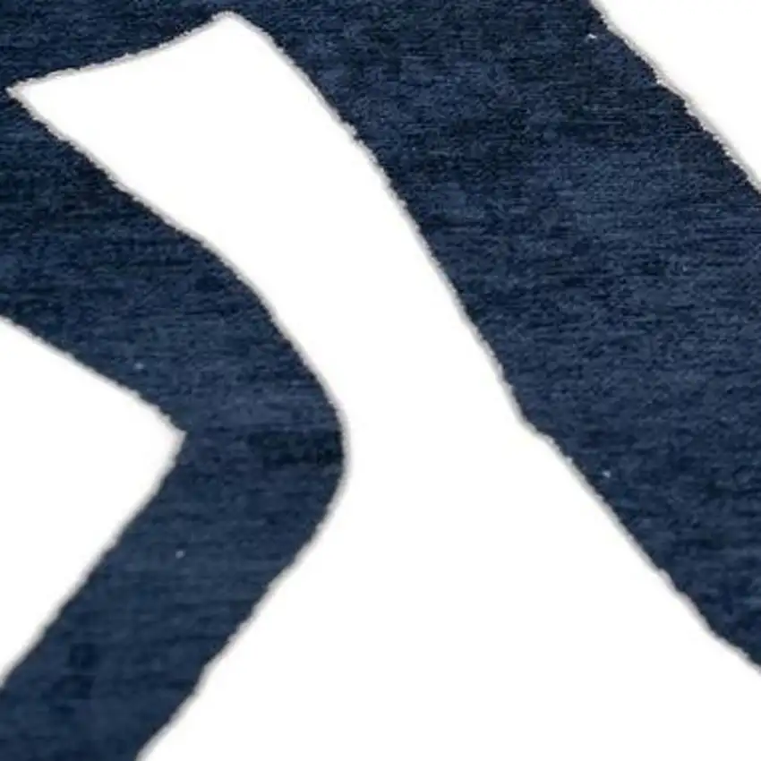 Beige And Blue Abstract Washable Area Rug With UV Protection Photo 7