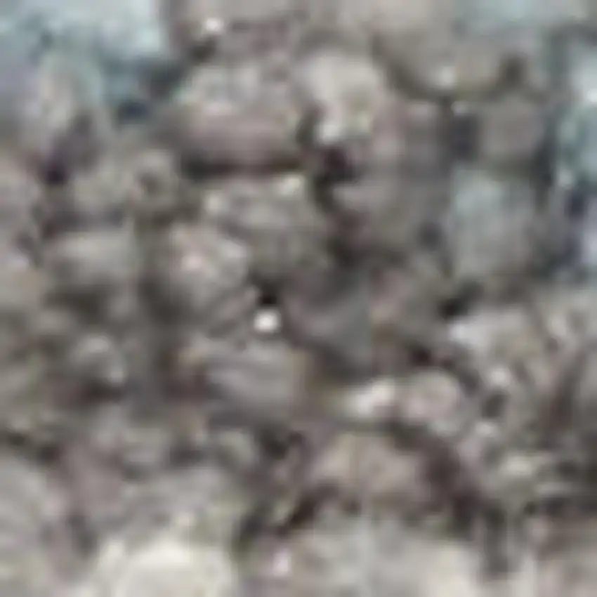 Beige And Blue Floral Area Rug Photo 2