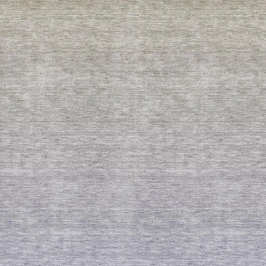 Beige And Blue Ombre Washable Area Rug With UV Protection Photo 4