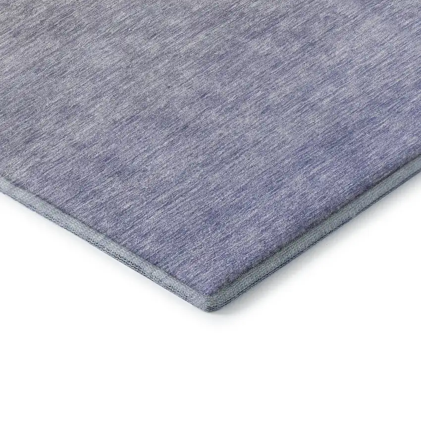 Beige And Blue Ombre Washable Area Rug With UV Protection Photo 8