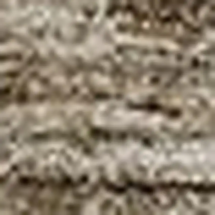 Beige And Brown Abstract Washable Indoor Outdoor Area Rug Photo 3