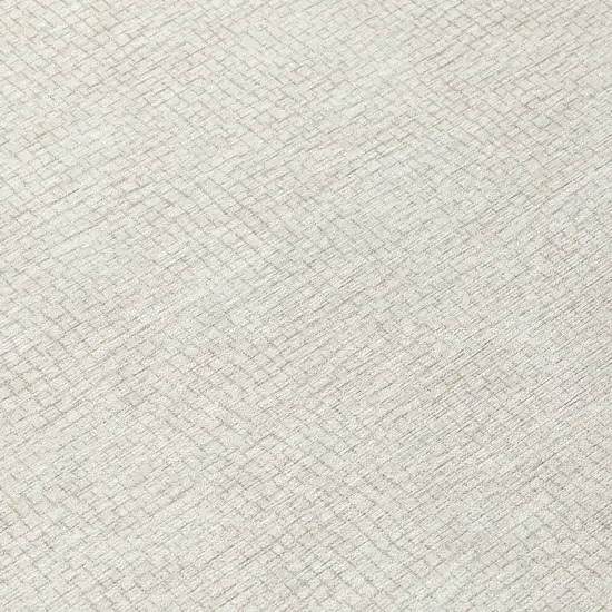 Beige And Brown Geometric Washable Indoor Outdoor Area Rug Photo 8