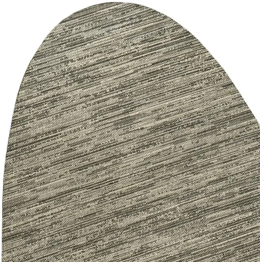 Beige And Brown Medallion Indoor Outdoor Area Rug Photo 2