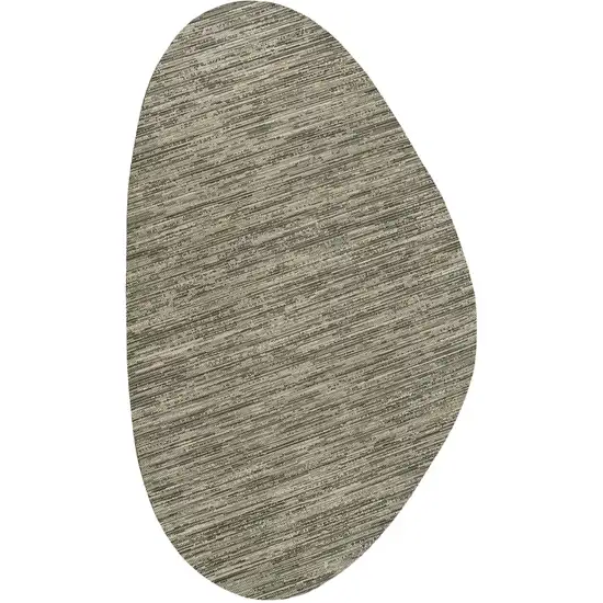 Beige And Brown Medallion Indoor Outdoor Area Rug Photo 1