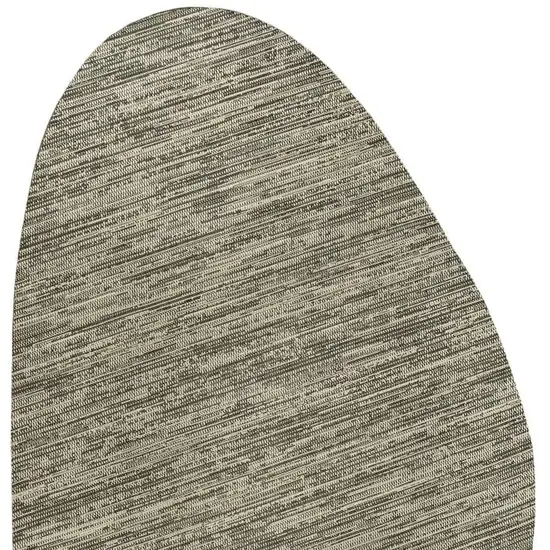 Beige And Brown Medallion Indoor Outdoor Area Rug Photo 3