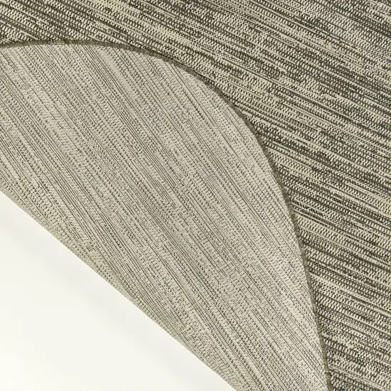 Beige And Brown Medallion Indoor Outdoor Area Rug Photo 4