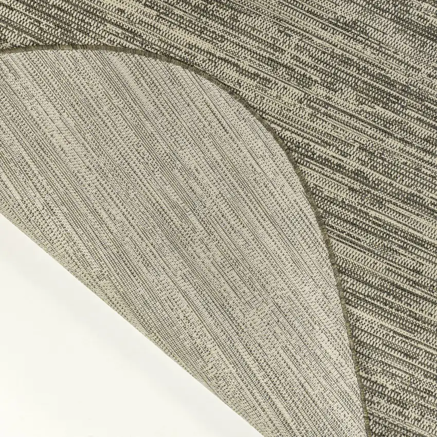 Beige And Brown Medallion Indoor Outdoor Area Rug Photo 4