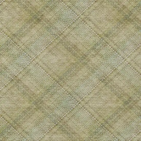 Beige And Brown Plaid Washable Indoor Outdoor Area Rug Photo 9