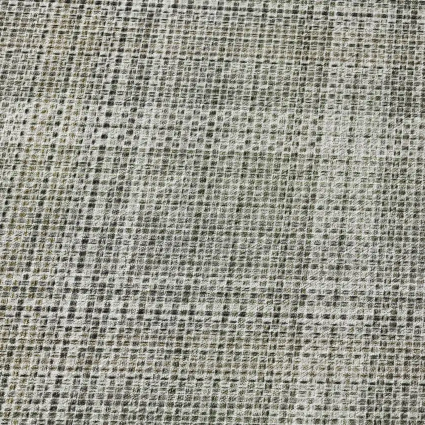 Beige And Brown Plaid Washable Indoor Outdoor Area Rug Photo 9