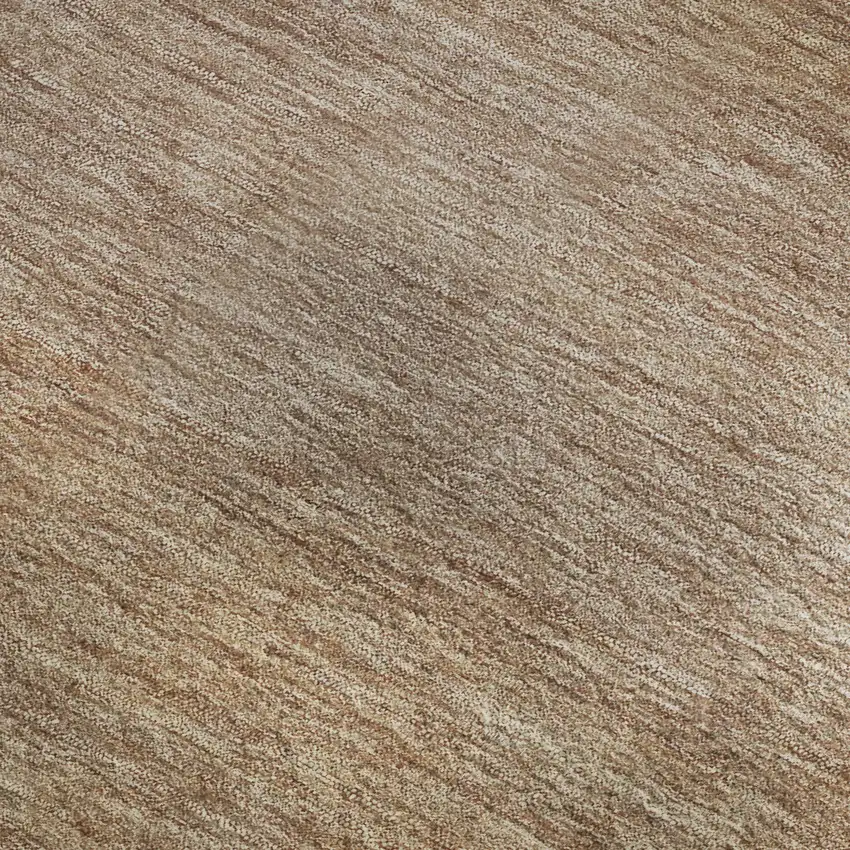 Beige And Brown Striped Washable Area Rug With UV Protection Photo 2