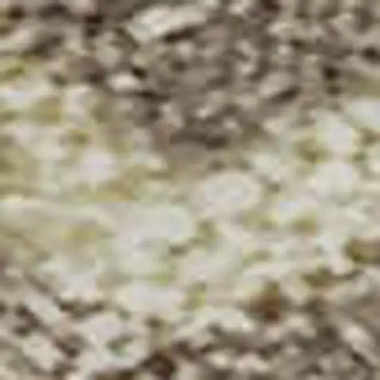 Beige And Brown Striped Washable Area Rug With UV Protection Photo 4