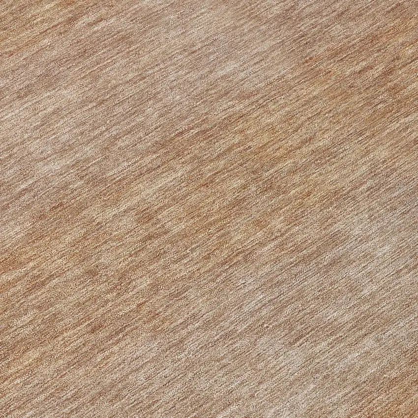 Beige And Brown Striped Washable Indoor Outdoor Area Rug Photo 7