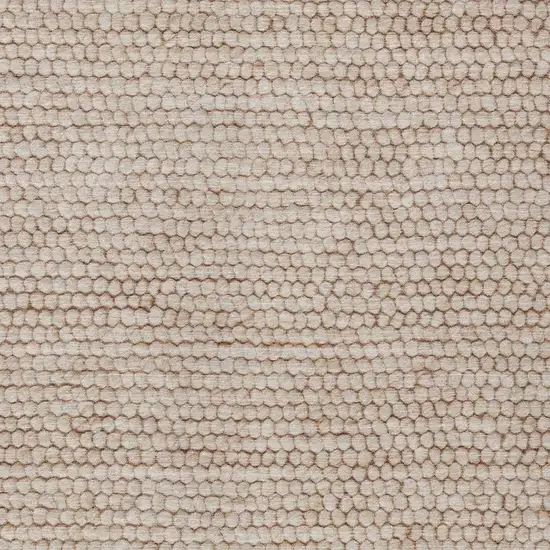 Beige And Brown Striped Washable Indoor Outdoor Area Rug Photo 3
