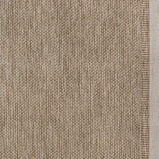 Beige And Cream Indoor Outdoor Area Rug Photo 2